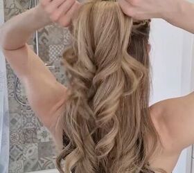 Creating a wedding guest hairstyle