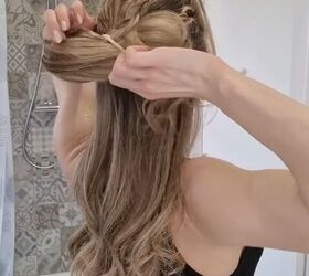 Creating a wedding guest hairstyle