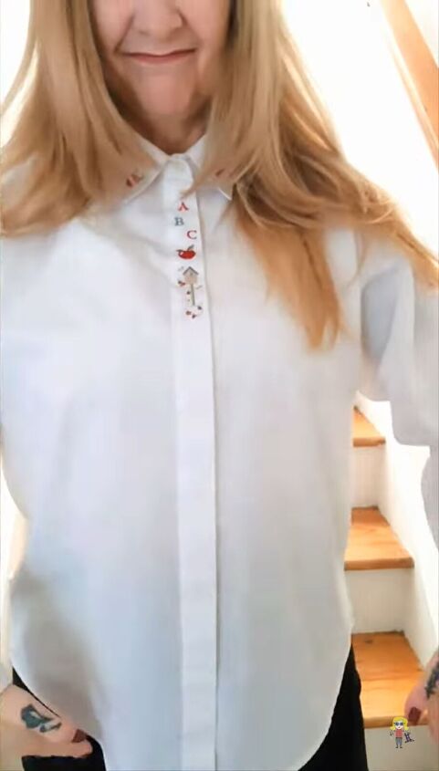 Quick and Easy DIY Upcycle : Frumpy Shirt to Fashionable Top | Upstyle