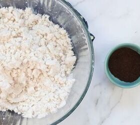 Why she adds coffee to this bathroom staple