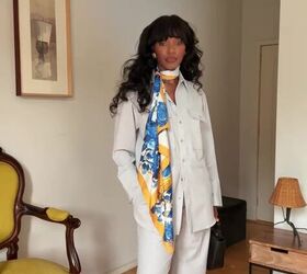 Try This New Stylish Way to Wear a Scarf With Your Suit