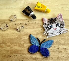 How to Create a Pin Brooch From a Embroidery Patch.