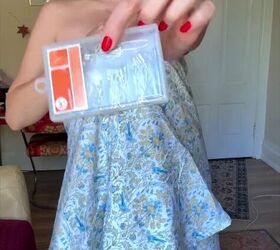 don t sleep on this hack, Turning a bedsheet into a dress