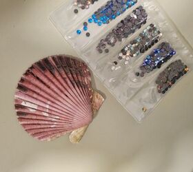 You gotta see the dazzling way she jazzed up this basic seashell