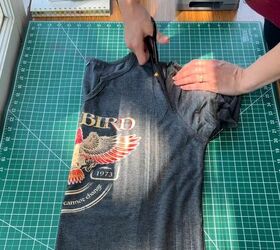 Instead of tossing your old t-shirts, try this unbelievable update