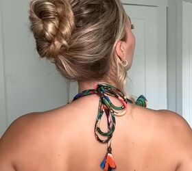 How to Make Fine Hair Look Fuller​: Cute Bun Updo