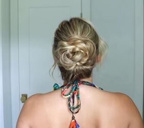 Easy wedding guest hairstyle