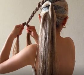 make 3 braids then do this, Creating an elegant wedding updo