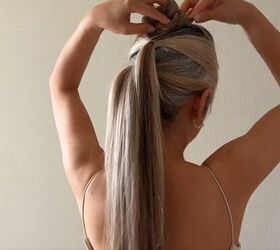 make 3 braids then do this, Creating an elegant wedding updo