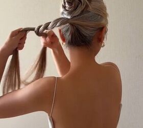 make 3 braids then do this, Creating an elegant wedding updo