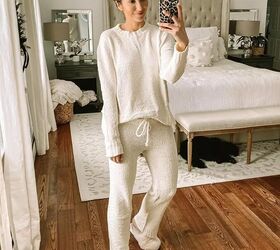 These cozy outfit ideas are tempting us to cancel our plans and stay in and chill tonight