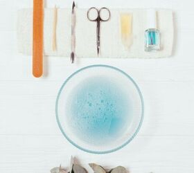 Nailcare set-up - image via Canva