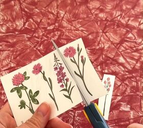 the new shoe hack everyone will be copying, Cutting the temporary tattoos