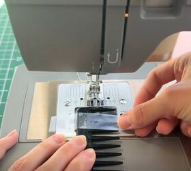 Why taping a comb to your sewing machine is the sewing hack you never knew you needed