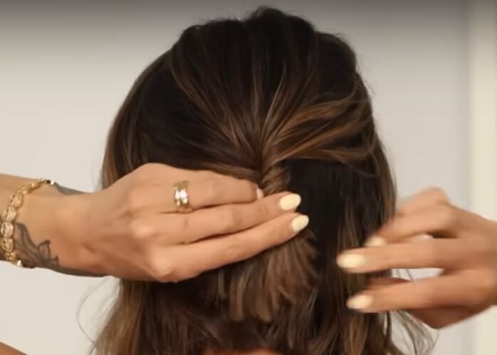How to Use a French Pin to Look Put Together in Minutes | Upstyle