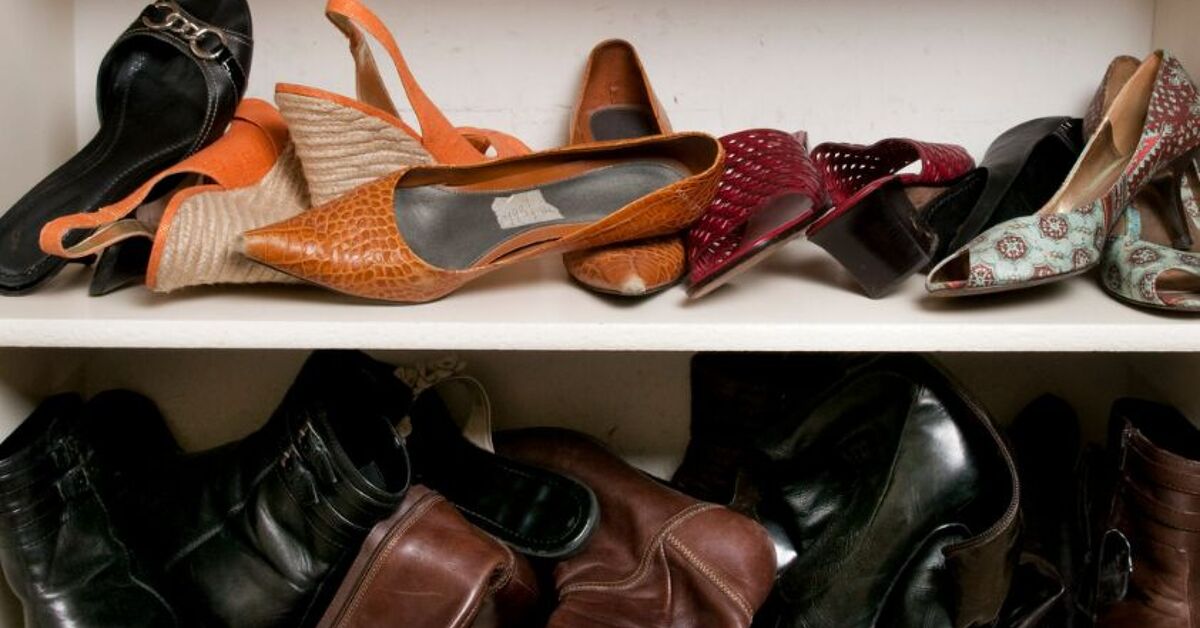 Foot Storage Problem Use This Easy Hack to Stop Your Shoes From Collapsing in Storage | Upstyle
