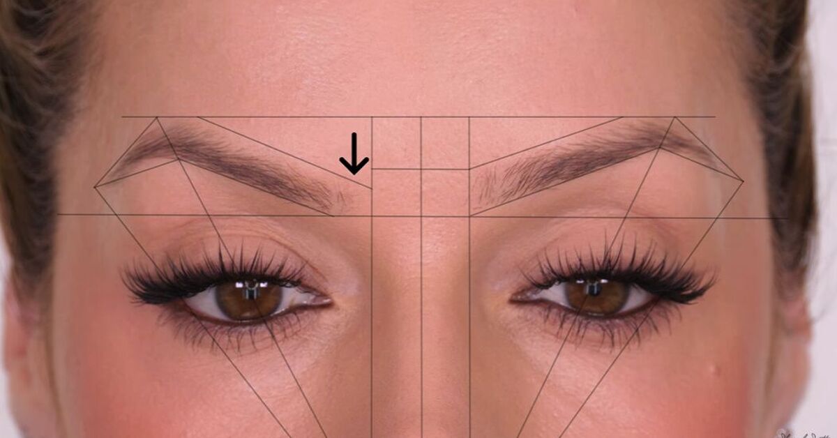 Brow Setback Fix Uneven Brows With This Quick Brow Mapping Tutorial | Upstyle
