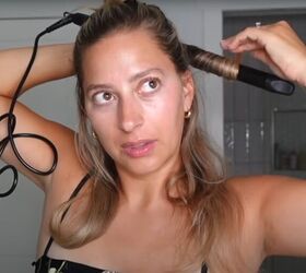 wedding guest hairstyle, Prepping the hair