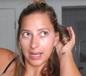 wedding guest hairstyle, Prepping the hair