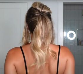 wedding guest hairstyle, Creating a wedding guest hairstyle knotted updo