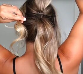 wedding guest hairstyle, Creating a wedding guest hairstyle knotted updo