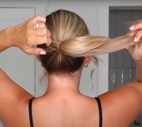 wedding guest hairstyle, Creating a wedding guest hairstyle French twist