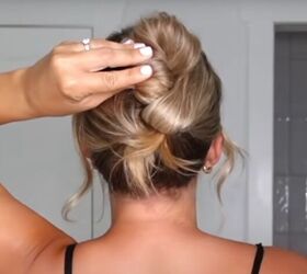 wedding guest hairstyle, Creating a wedding guest hairstyle French twist