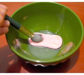 Rub your makeup brushes on a bar of soap for a flawless finish