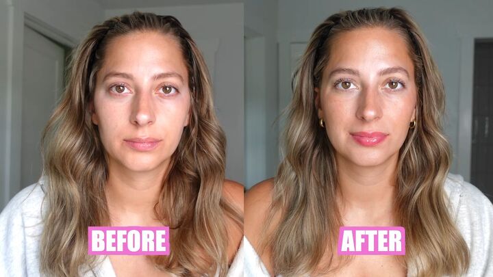 Before vs after: How to look good without makeup