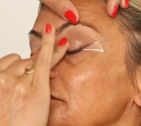 Stick a strip of tape near your eye and watch how it changes your face instantly