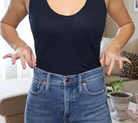 How to Make Loose Jeans Fit Snugly (No Belt Needed)