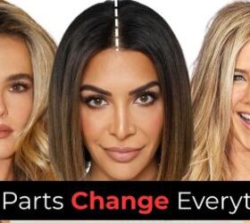 One tiny tweak to her hair part changed everything