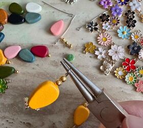 How to Create Some Pretty Bead Dangle Earrings | Upstyle