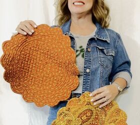 Why she turns quilted placemats into a fall statement piece