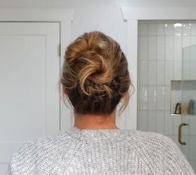 The tucked bun