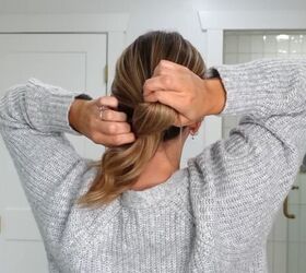 The vertical twist bun