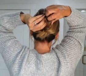 The simple twisted updo