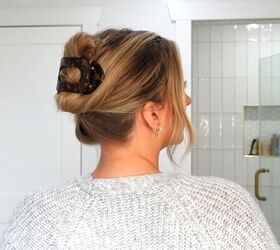 The simple twisted updo