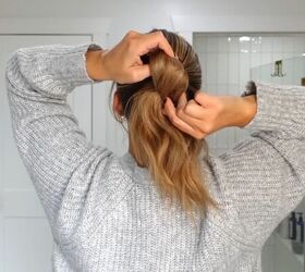 The tucked bun