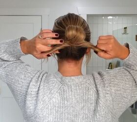 The tucked bun