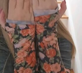 Looking for Upcycling Ideas? Try This DIY No-Sew Top From Tights