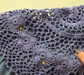 Creating a DIY boho cut-out top