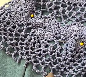 Creating a DIY boho cut-out top