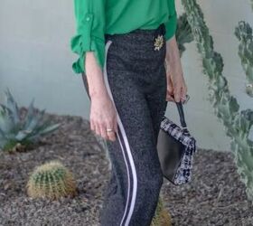 How to style track pants when you're not headed to the gym