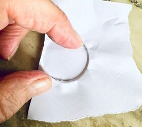 how to create a pendant necklace from old crockery, Template