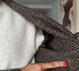 How to tie a neck scarf as a jacket belt