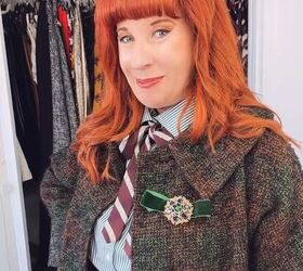 Upgrade a brooch for your holiday outfit