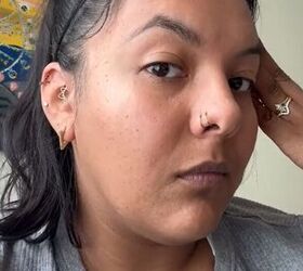 makeup hack fill your eyebrows in backwards, Finished eyebrow look