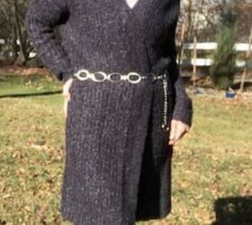 3 cardigan styling tricks: belt it, pin it, or wear it loose