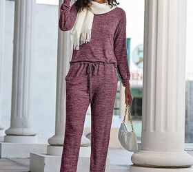 The cozy matching sets women wear for errands (not just the couch)